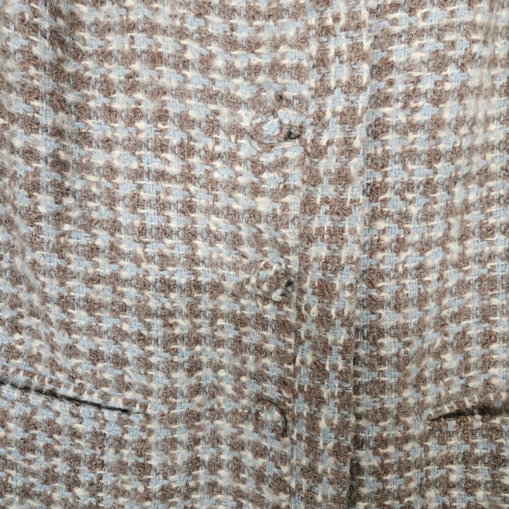 Forstmann XLarge Womens 100% Virgin Wool Houndstooth Tweed Blazer Jacket Classic - Picture 5 of 11